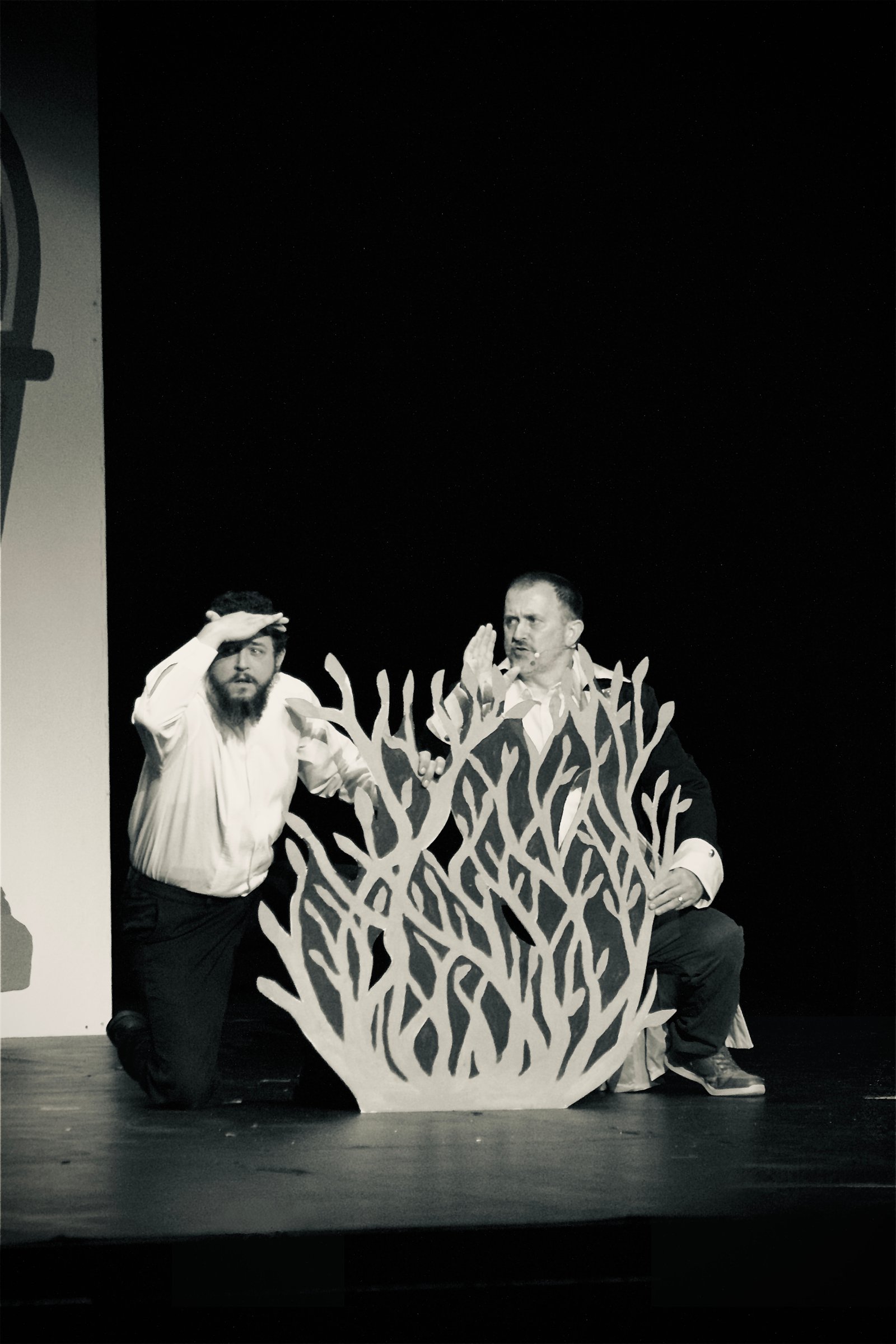 Production photography from American Tall Tales at RCHS Auditorium